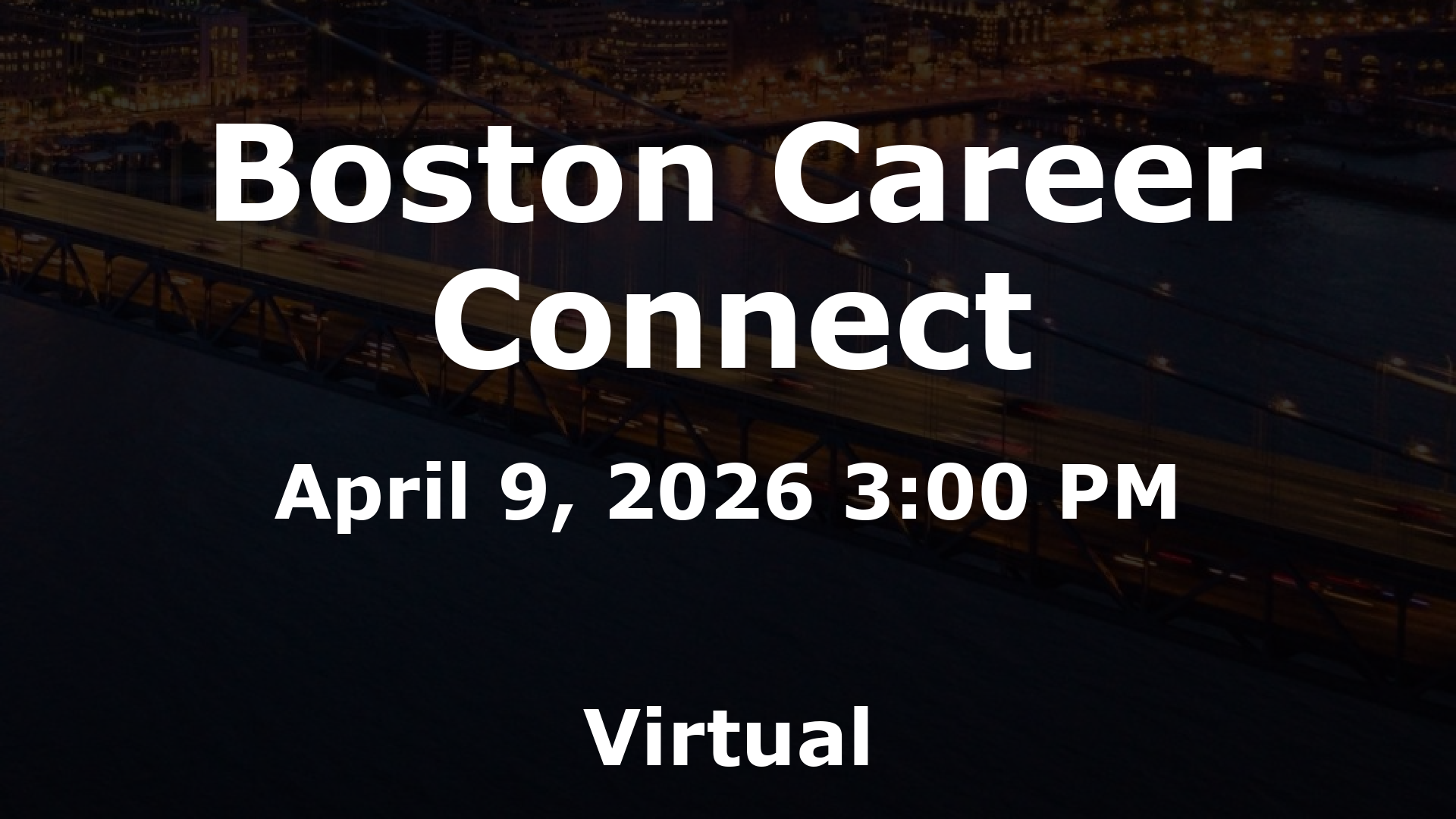 Boston Career Connect event image